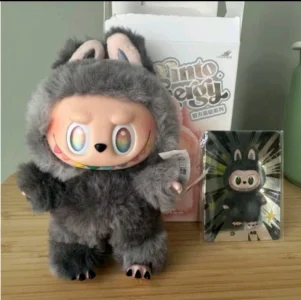 Labubu Shop Creepy Goblin Toys Spread Haunted Mischief in Dark Alleys