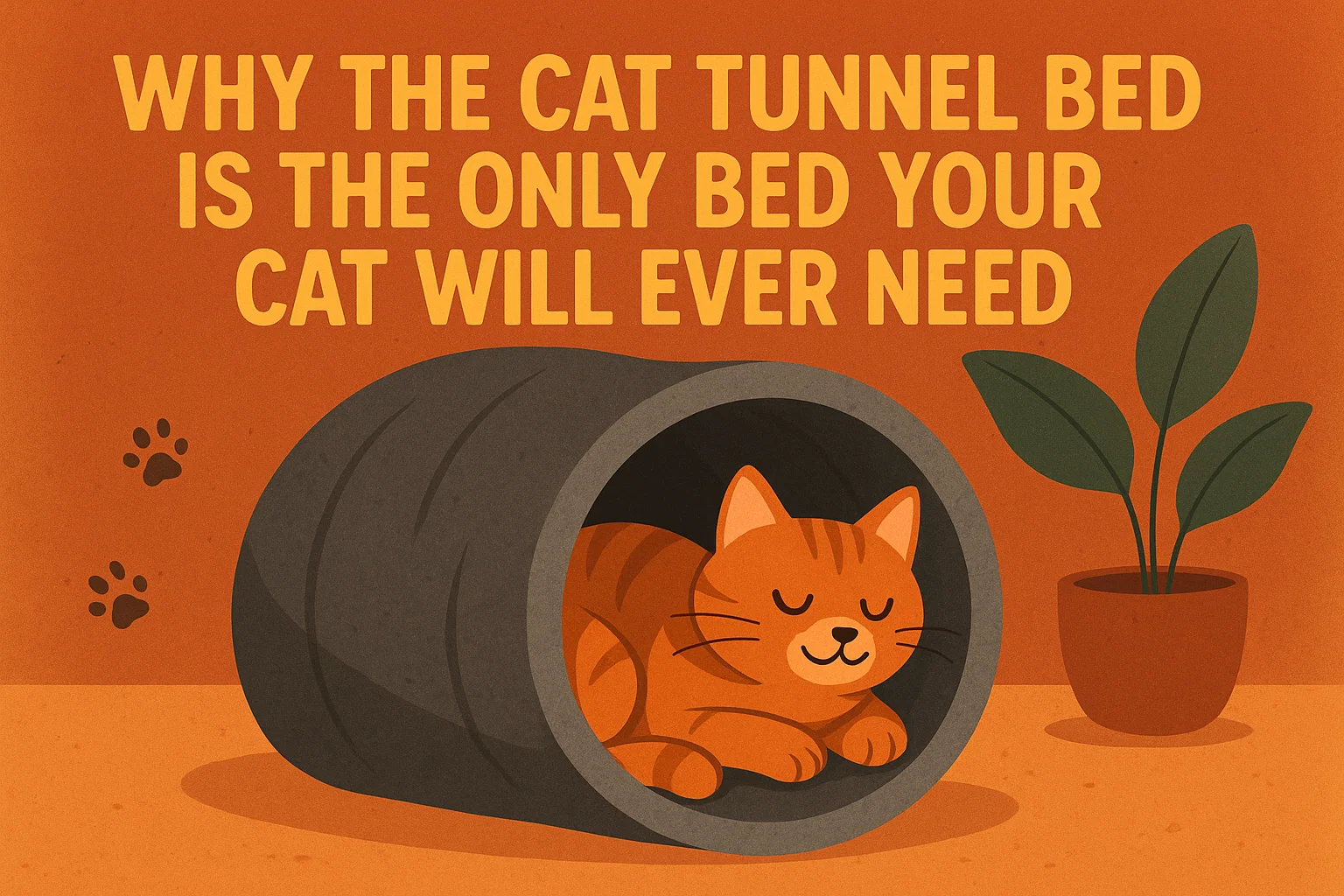 Why the Cat Tunnel Bed Is the Only Bed Your Cat Will Ever Need